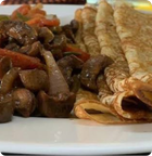 Kidneys with Malwah, Anjera or chapati